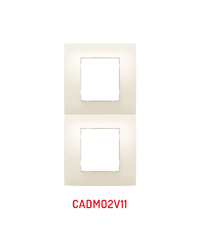 CADRE 2PORTE COULEUR BLANC /MARFIL/ MARRON FONCE VERTICAUX & HORIZONTAUX . LAP