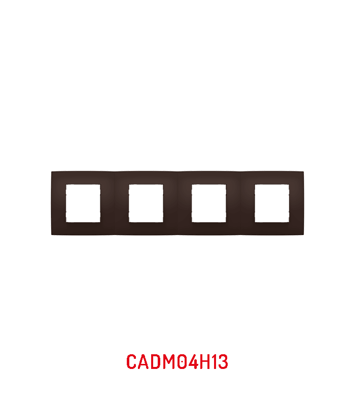 CADRE 4PORTE COULEUR BLANC /MARFIL/ MARRON FONCE VERTICAUX & HORIZONTAUX . LAP