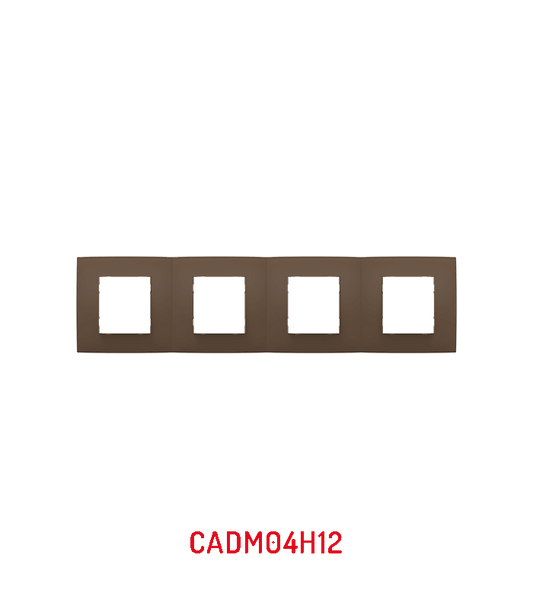 CADRE 4PORTE COULEUR Marron Clair / GRIS CLAR/ GRIS FONCE/ GRIS NOIR VERTICAUX & HORIZONTAUX. LAP