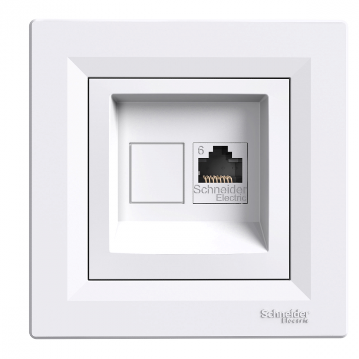 PRISE RJ45 ASFORA BLANC . SCHNEIDER