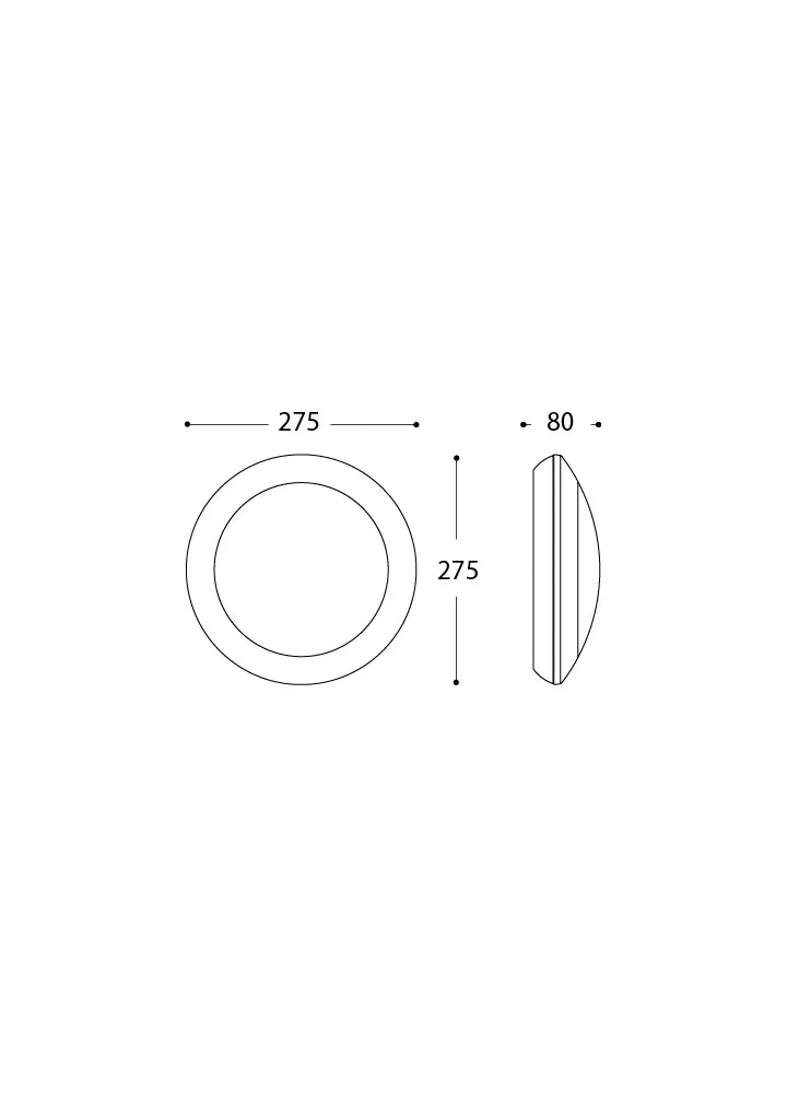 APPLIQUE PLAFONNIER ETANCHE Berta E27 IP66 FUMAGALLI
