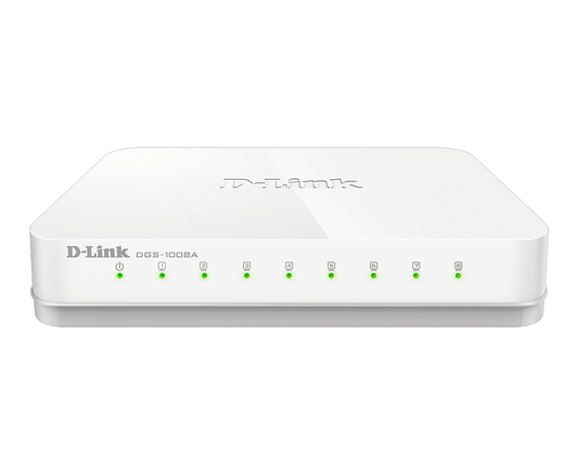 SWITCH 8 PROT GIGABIT  ( DLDGS-1008A/E ) . D-LINK