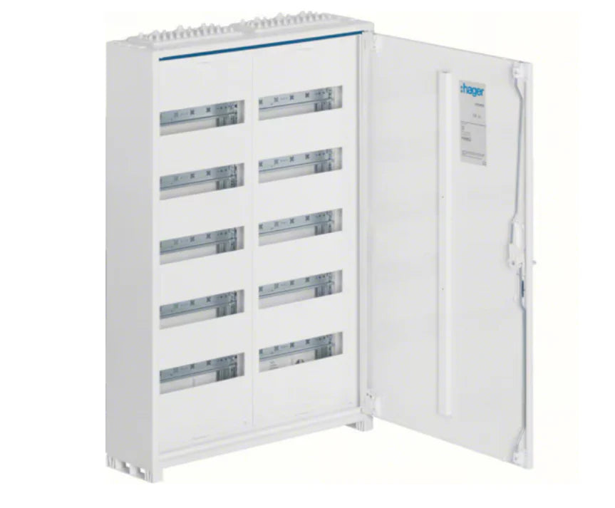COFFRET SEMI-ENCASTRE 120 MODULE FWB52S. HAGER