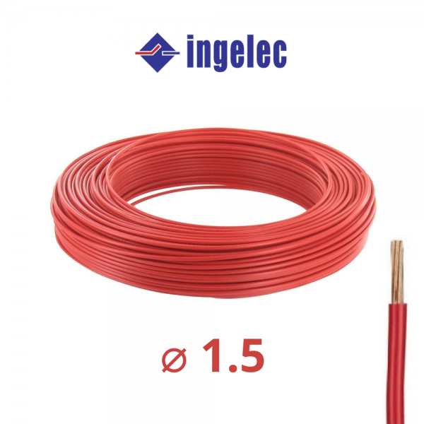 ROULEAU CABLE U500V . RIGIDE . 1.5MM . NEXANS & INGELEC