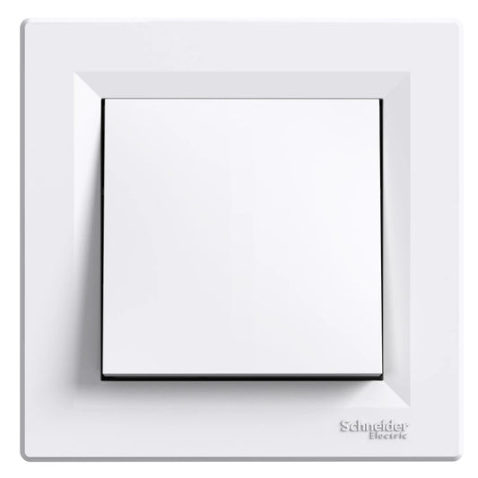 INTERRUPTEUR SIMPLE ASFORA BLANC . SCHNEIDER