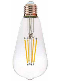 LAMPE À FILAMENT LED CLAIRE ST64. SAVYALIGHT