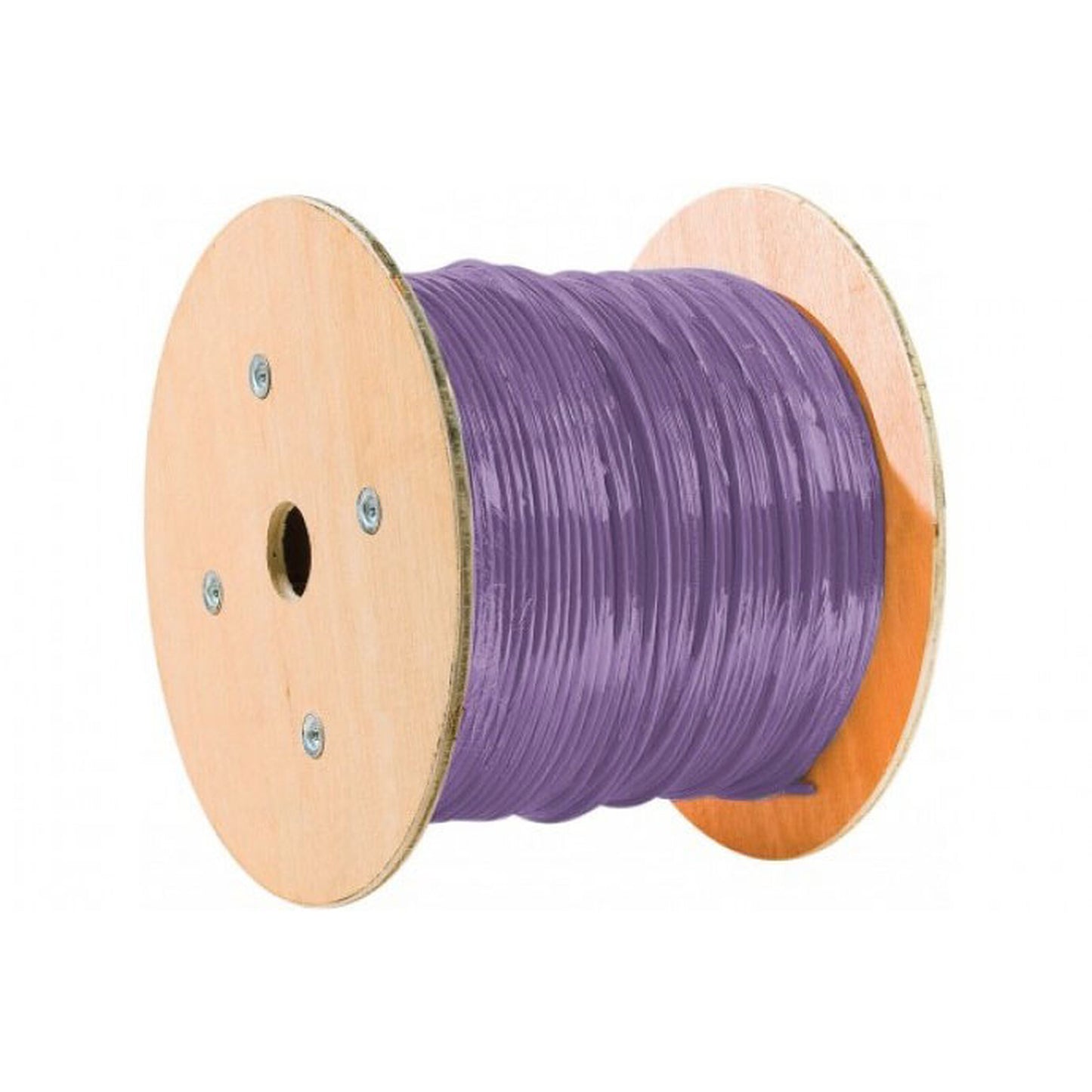 CABLE INFORMATIQUE Gamme Cuivre S/FTP Flex/26, Industriel Catégorie 7 ( 1000m ), 4P, Violet . CORNING