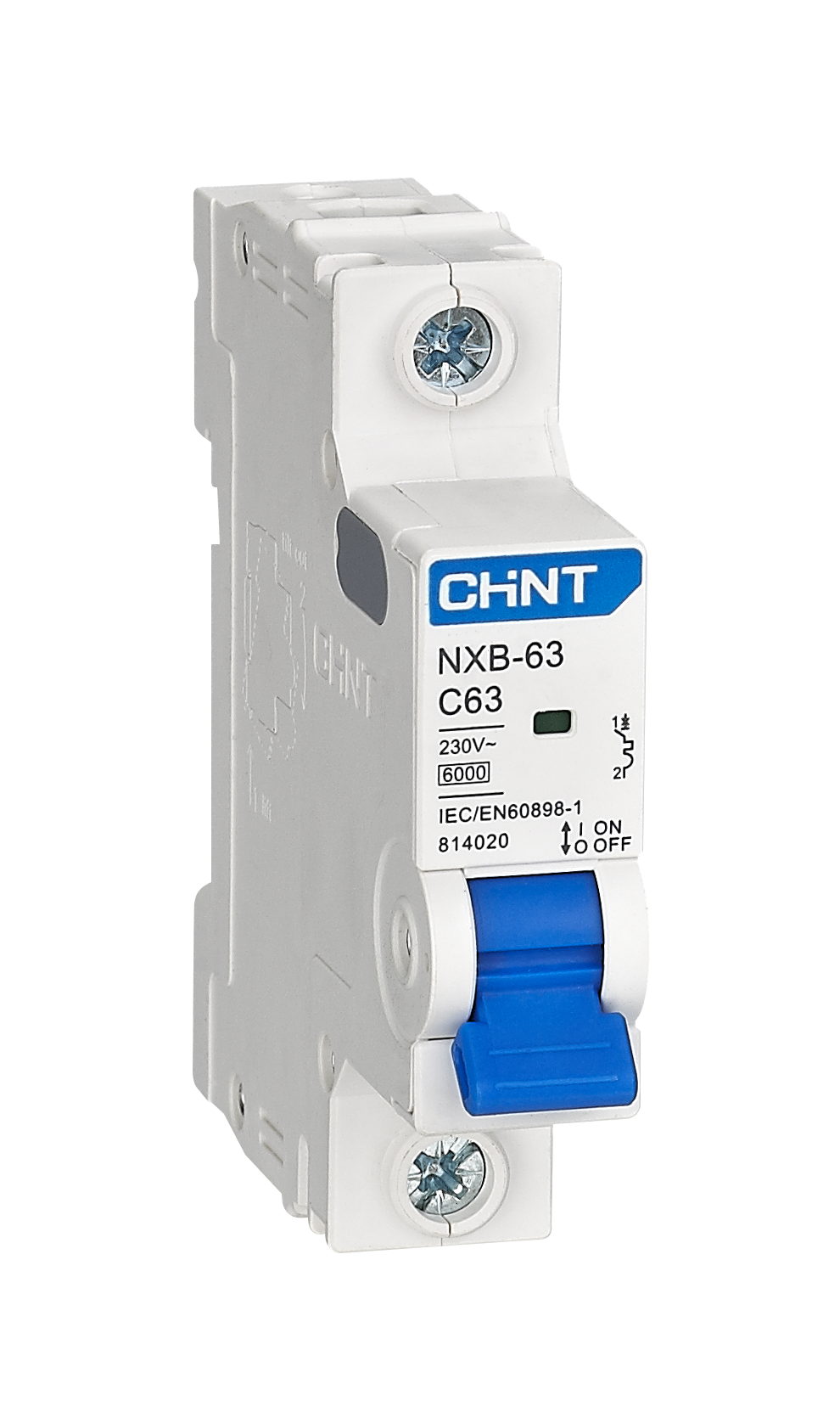 DISJONCTEUR NXB-63 1P 10A 6KA CHINT