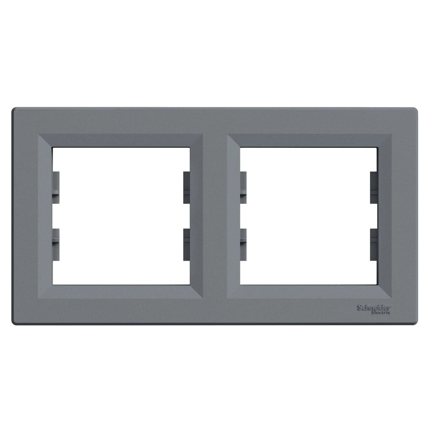 PLAQUE HORIZONTAL 2POSTE - 3 POSTE - 4 POSTE ACIER . SCHNEIDER