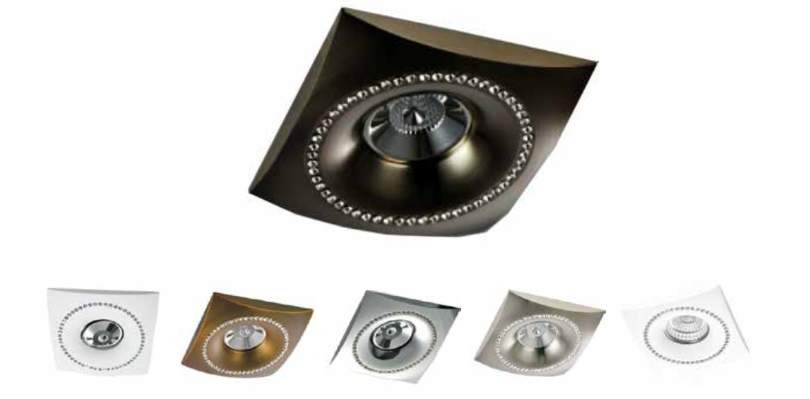 SPOT ENCASTRABLE REF SH-C030 CARRE Cooper . SAVYALIGHT