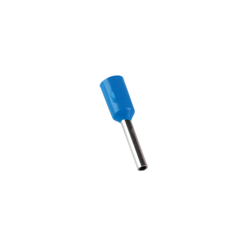 Sachet de 100 pièces Embouts de câblage pour fil souple section 0,75mm² - - Collerette isolante