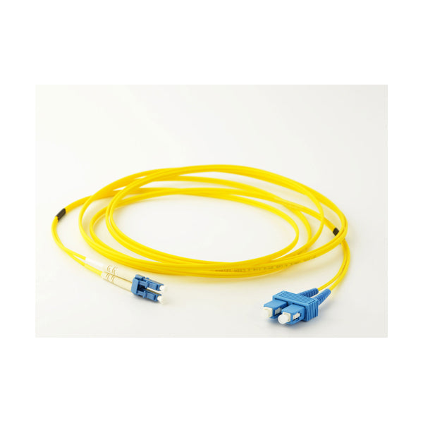 JARRETIÈRE FIBRE OPTIQUE SC-LC OM3 DUPLEX 50/125 1,5M