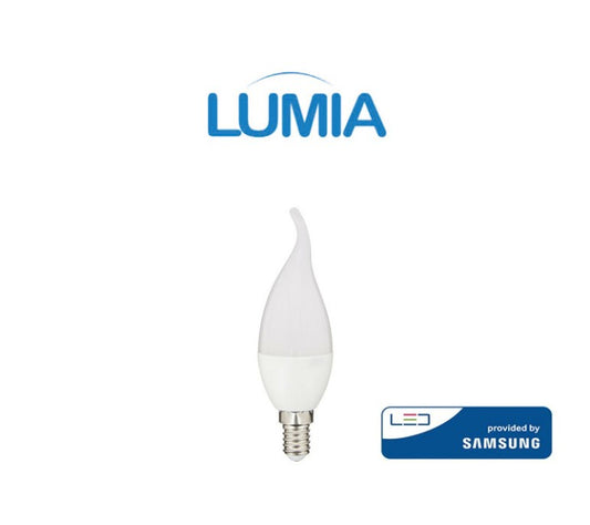 LAMPE LED E14 FLAMME BOUGIE 6W 3000K. LUMIA