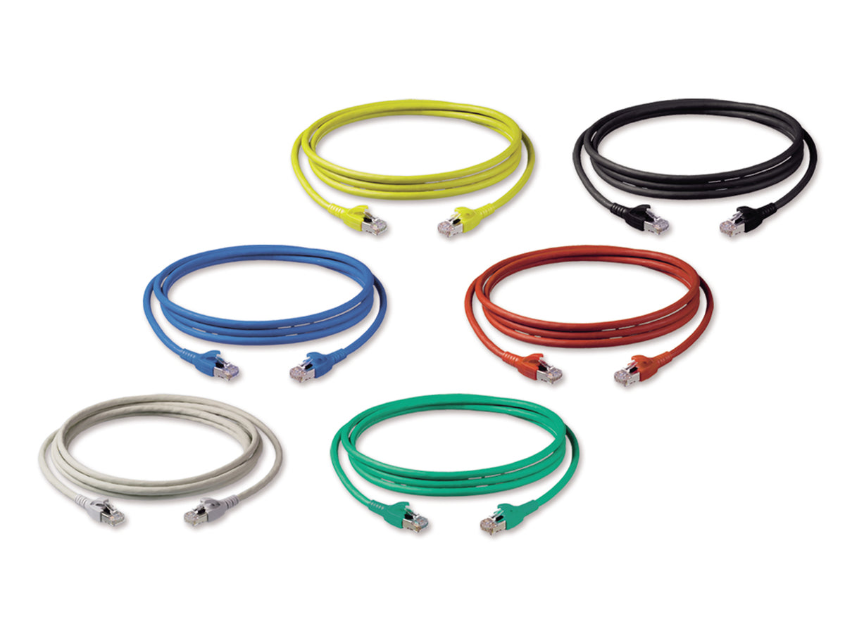 CORDON DE BRASSAGE 5M RJ45 Cat.6A S/FTP LSZH AWG. CORNING