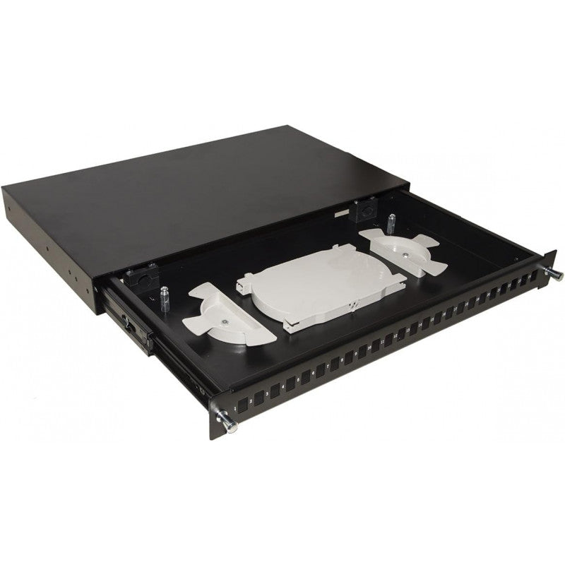 TIROIR OPTIQUE SIMPLEX 24 PORTS VIDE POUR RACK 19"