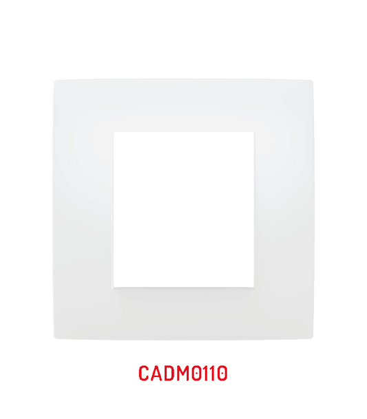 CADRE COULEUR BLANC /MARFIL/ MARRON FONCE CADM01 . LAP