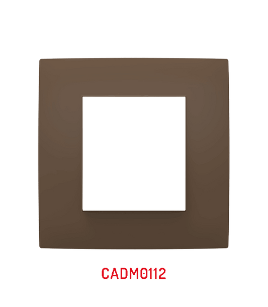 CADRE 1PORTE COULEUR Marron Clair / GRIS CLAR/ GRIS FONCE/ GRIS NOIR . LAP