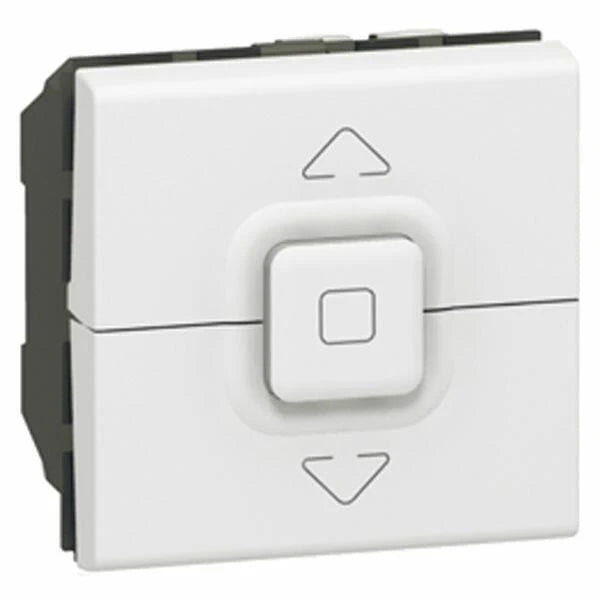 Iterrupteur 1 volet roulant 2 mod 500W maximum Mosaic - blanc [ 77026 ] . LEGRAND