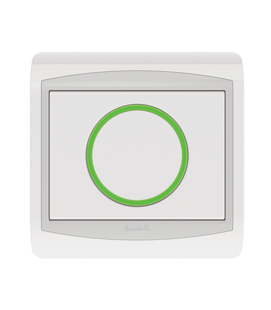 POUSSOIR ROND LUMINEEUX LED . LAP