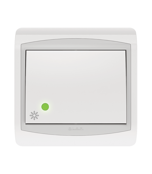 POUSSOIR A BASCULE LUMINEUX LED . LAP