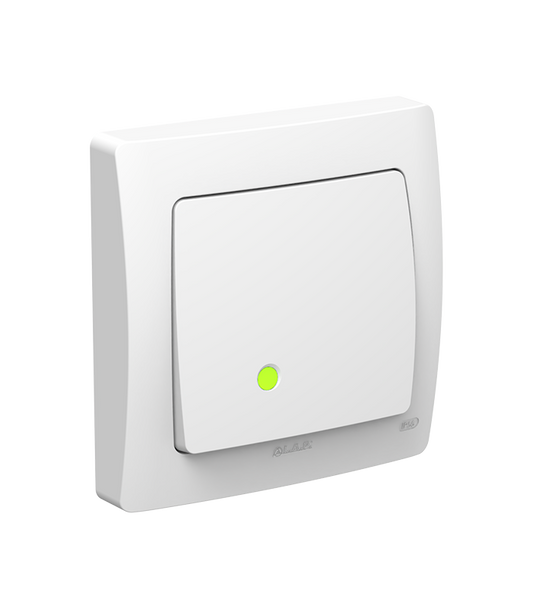 INTERRUPTEUR VA ET VIENT LUMINEUX LED Réf : 10426BL . LAP