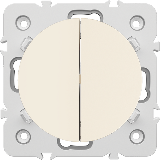 INTERRUPTEUR VA & VIENT DOUBLE REF 10813 MARFIL . OMEGA