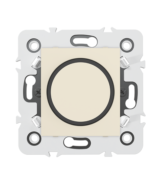 BOUTON POUSSOIR ROND NON LUMINEUX LED REF [MEC10916BL]. LAP