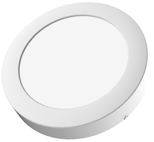 PANEL LED SLIM OPTIMA APPARENT ROND 6W 3000K . INGELEC
