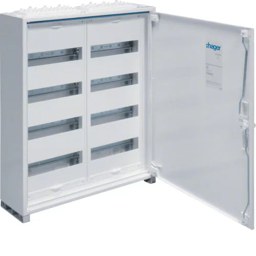 COFFRET SEMI-ENC , classe II, IP44, 96M porte pleine, 650x550x161mm, FWB42S . HAGER