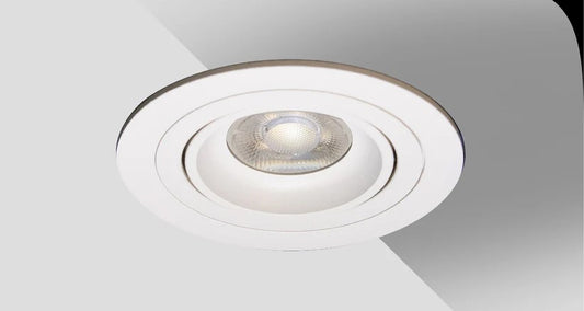 SUPPORT SPOT ROND ORIENTABLE EKOLED EN ALUMINIUM