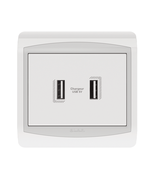 DOUBLE CHARGEUR USB . LAP