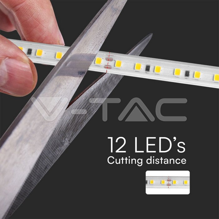 ML . STRIP LIGHT RUBAN LED 220V 120LED/M 3000K IP65 . VERONA