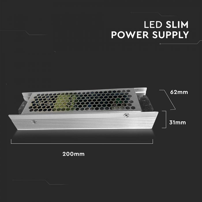 VT-20152 ALIMENTATION LED MINCE 150W 12V 12.5A IP20
