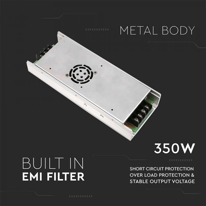 VT-24350 ALIMENTATION LED MINCE 350W 24V 15A IP20