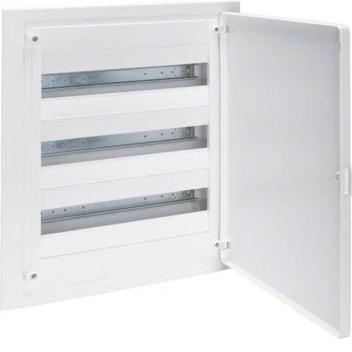 COFFRET ENCASTRE 52 MODULE porte opaque ( VF318PF)  HAGER