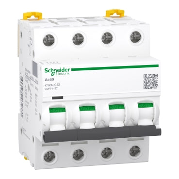 DISJONCTEUR S/R ACTI9 4POLE 32A . SCHNEIDER