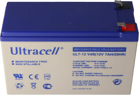 BATTERIE 12V 7Ah Ultracell Gamme UL