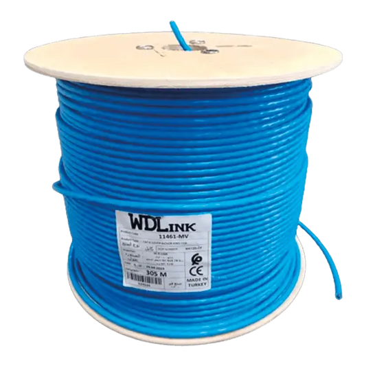 ML.CABLE RESEAU CAT.6 UTP 305M.WD LINK