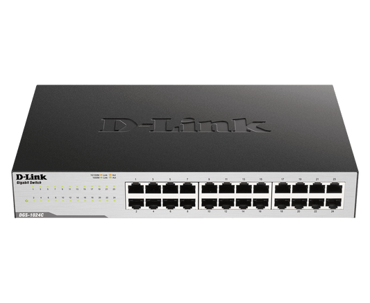 SWITCH 24 PROTS GIGABIT ( DLDGS-1024C/E ) . D-LINK
