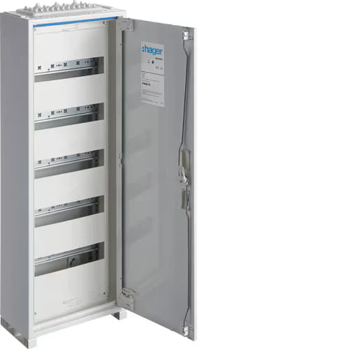 COFFRET SEMI-ENC , classe II, IP44, porte pleine 60M , FWB51S 800x300x161mm . HAGER