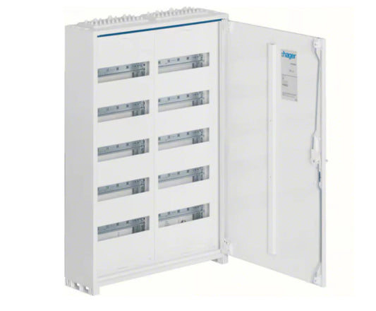 COFFRET SEMI-ENC classe II, IP44,120M porte pleine, 800x550x161mm . FWB52S HAGER