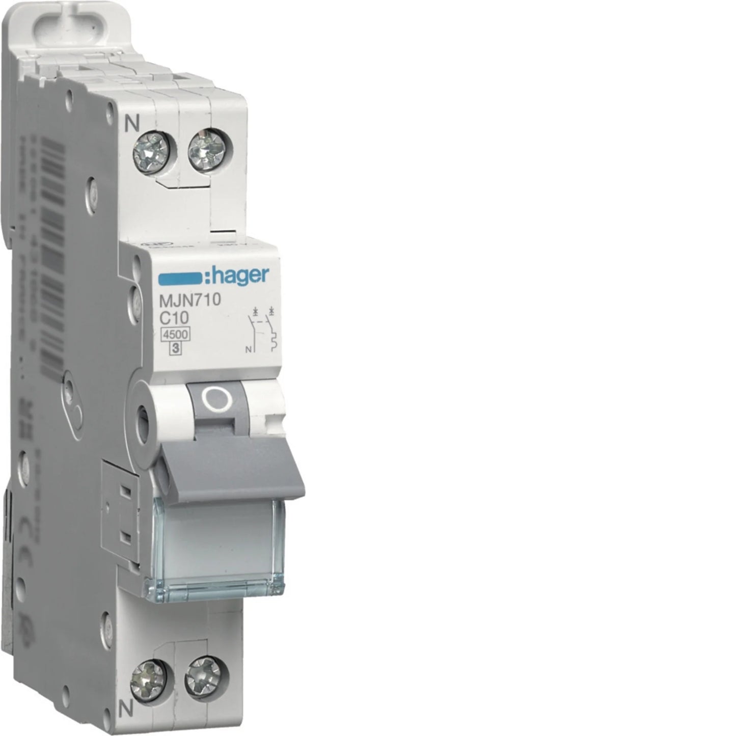 DISJ .S/R PH + N 10A 4.5KA [MJN710] . HAGER