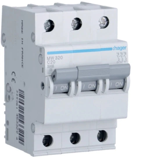 DISJ .S/R 3 *20A 3KA [MV320] . HAGER