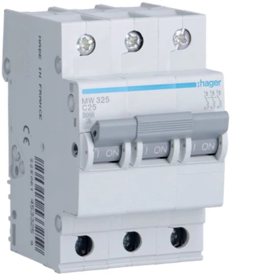 DISJ .S/R 3 * 25A 3KA [MV325] . HAGER