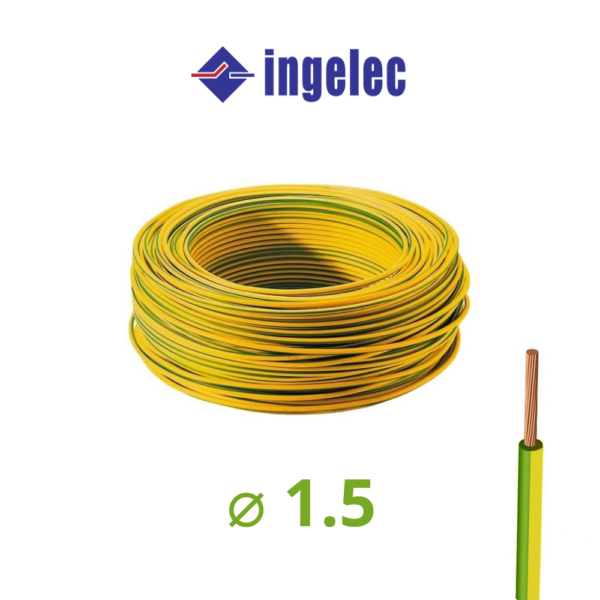 ROULEAU CABLE RIGIDE U500V 1,5MM . NEXANS & INGELEC