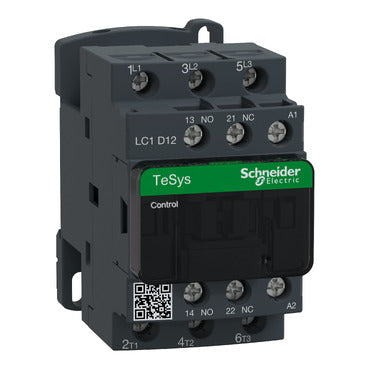 CONTACTEUR 3POLE LC1D12B7 . BOBINE 24V . SCHNEIDER