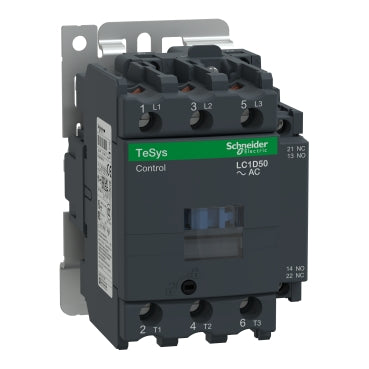 CONTACTEUR 3POLE LC1D50M7 . BOBINE 220V . SCHNEIDER