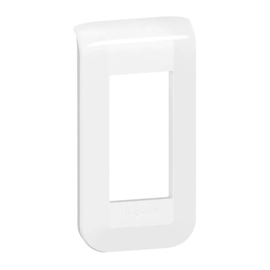 Plaque de finition Mosaic pour 1 module blanc [ 78801L ] . LEGRAND