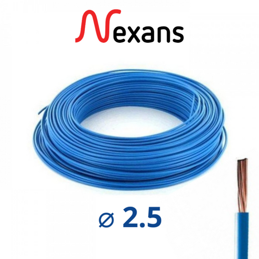 ROULEAU CABLE U500V . RIGIDE . 2.5MM . NEXANS  ( 100M )