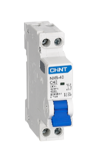 DISJONCTEUR NXB-40 1P+N C6 4.5kA .CHINT